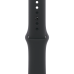 Apple Watch Series 10 GPS + Cellular 42mm Jet Black Aluminum Case with Black Sport Band - S/M (MWX63)