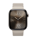 Apple Watch Series 10 GPS + Cellular 42mm Natural Titanium Case with Natural Link Bracelet (MX0J3+MX0J3)