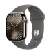 Apple Watch Series 10 GPS + Cellular 42mm Natural Titanium Case з Stone Gray Sport Band - M/L (MWXE3)