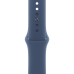 Apple Watch Series 10 GPS + Cellular 42mm Silver Aluminum Case with Denim Sport Band - S/M (MWX33)