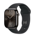 Apple Watch Series 10 GPS + Cellular 42mm Slate Titanium Case з Black Sport Band - M/L (MWXH3)