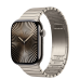 Apple Watch Series 10 GPS + Cellular 46mm Natural Titanium Case with Natural Link Bracelet (MX163+MXMF3)
