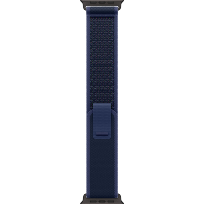 Apple Watch Ultra 2 2024 GPS + Cellular 49mm Black Titanium Case with Blue Trail Loop - S/M (MYTJ3+MYQ73)