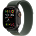 Apple Watch Ultra 2 2024 GPS + Cellular 49mm Black Titanium Case з Green Trail Loop - M/L (MYTJ3+MYQ43)