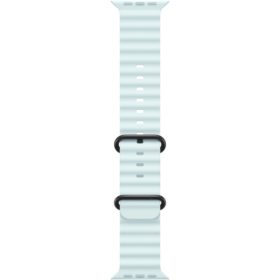 Apple Watch Ultra 2 2024 GPS + Cellular 49mm Black Titanium Case with Ice Blue Ocean Band (MYTC3+MYP83)