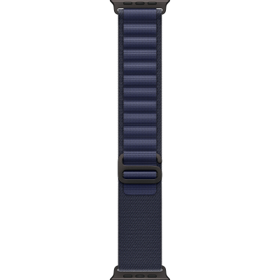 Apple Watch Ultra 2 2024 GPS + Cellular 49mm Black Titanium Case with Navy Alpine Loop - Small (MYTF3+MYPW3)