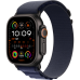 Apple Watch Ultra 2 2024 GPS + Cellular 49mm Black Titanium Case with Navy Alpine Loop - Small (MYTF3+MYPW3)