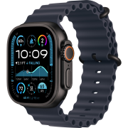 Apple Watch Ultra 2 2024 GPS + Cellular 49mm Black Titanium Case with Navy Ocean Band (MYTC3+MYPA3)