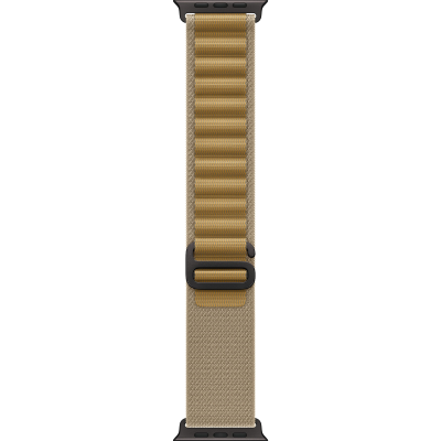 Apple Watch Ultra 2 2024 GPS + Cellular 49mm Black Titanium Case з Tan Alpine Loop - Large (MYTF3+MYQ23)