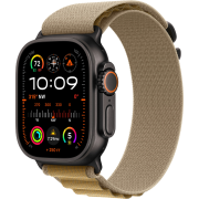 Apple Watch Ultra 2 2024 GPS + Cellular 49mm Black Titanium Case з Tan Alpine Loop - Large (MYTF3+MYQ23)
