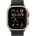 Apple Watch Ultra 2 2024 GPS + Cellular 49mm Natural Titanium Case з Black Trail Loop - S/M (MYT73+MXTQ3)
