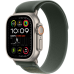 Apple Watch Ultra 2 2024 GPS + Cellular 49mm Natural Titanium Case з Green Trail Loop - M/L (MYT73+MXTP3)
