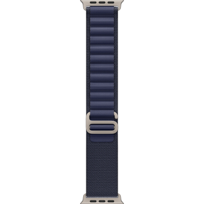 Apple Watch Ultra 2 2024 GPS + Cellular 49mm Natural Titanium Case with Navy Alpine Loop - Medium (MYT33+MXMY3)