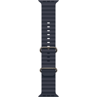 Apple Watch Ultra 2 2024 GPS + Cellular 49mm Natural Titanium Case with Navy Ocean Band (MX4D3)