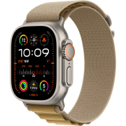 Apple Watch Ultra 2 2024 GPS + Cellular 49mm Natural Titanium Case з Tan Alpine Loop - Medium (MX4F3)