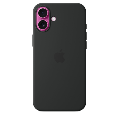 Чeхол Apple iPhone 16 Plus Silicone Case with MagSafe - Black (MYY93)