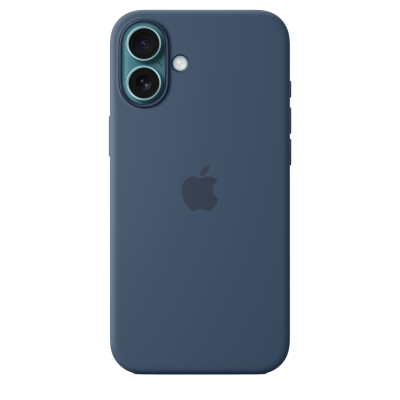 Чехол Apple iPhone 16 Plus Silicone Case with MagSafe - Denim (MYYA3)