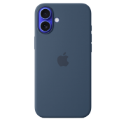 Чехол Apple iPhone 16 Plus Silicone Case with MagSafe - Denim (MYYA3)