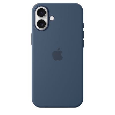Чехол Apple iPhone 16 Plus Silicone Case with MagSafe - Denim (MYYA3)
