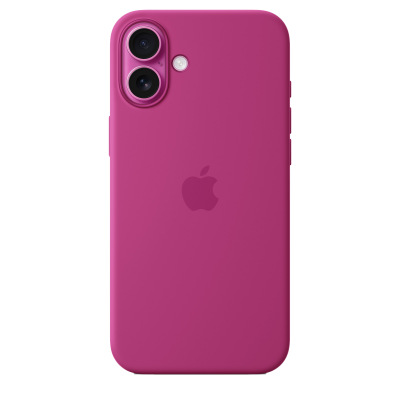 Чехол Apple iPhone 16 Plus Silicone Case with MagSafe - Fuchsia (MYYE3)