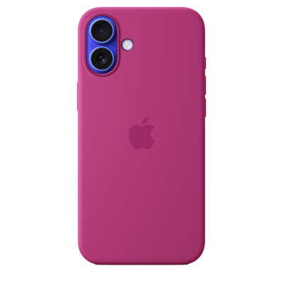 Чехол Apple iPhone 16 Plus Silicone Case with MagSafe - Fuchsia (MYYE3)