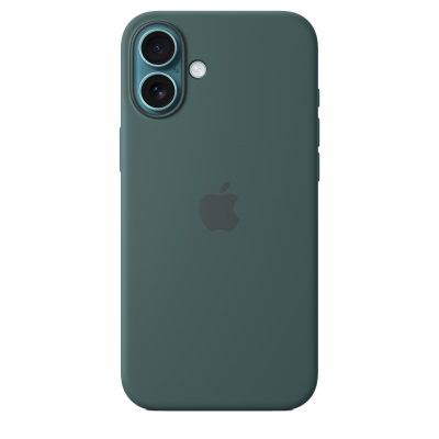 Чехол Apple iPhone 16 Plus Silicone Case with MagSafe - Lake Green (MYYH3)
