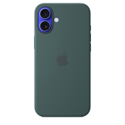 Чехол Apple iPhone 16 Plus Silicone Case with MagSafe - Lake Green (MYYH3)