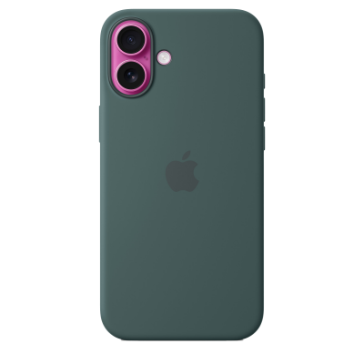 Чехол Apple iPhone 16 Plus Silicone Case with MagSafe - Lake Green (MYYH3)