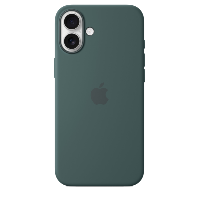 Чехол Apple iPhone 16 Plus Silicone Case with MagSafe - Lake Green (MYYH3)