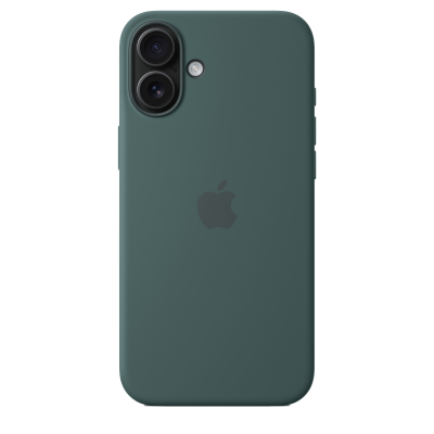 Чехол Apple iPhone 16 Plus Silicone Case with MagSafe - Lake Green (MYYH3)