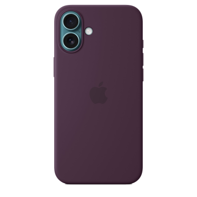 Чехол Apple iPhone 16 Plus Silicone Case with MagSafe - Plum (MYYD3)