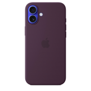 Чохол Apple iPhone 16 Plus Silicone Case with MagSafe - Plum (MYYD3)