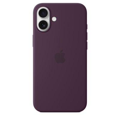 Чехол Apple iPhone 16 Plus Silicone Case with MagSafe - Plum (MYYD3)