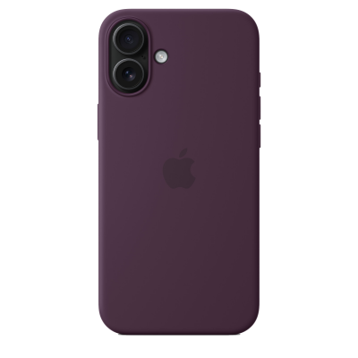 Чехол Apple iPhone 16 Plus Silicone Case with MagSafe - Plum (MYYD3)