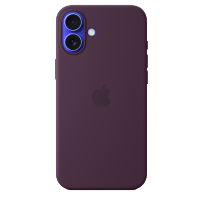 Чехол Apple iPhone 16 Plus Silicone Case with MagSafe - Plum (MYYD3)