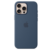 Чехол Apple iPhone 16 Pro Max Silicone Case with MagSafe - Denim (MYYU3)