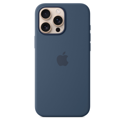 Чехол Apple iPhone 16 Pro Max Silicone Case with MagSafe - Denim (MYYU3)