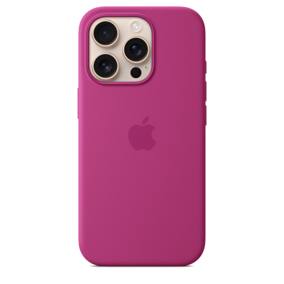 Чехол Apple iPhone 16 Pro Silicone Case with MagSafe - Fuchsia (MYYN3)
