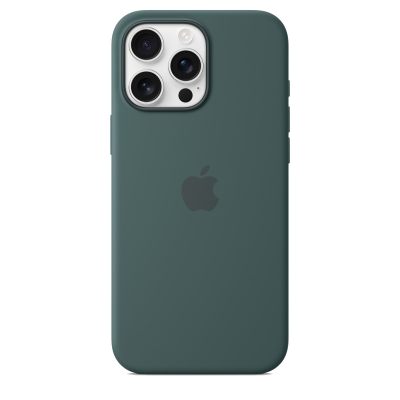 Чехол Apple iPhone 16 Pro Max Silicone Case with MagSafe - Lake Green (MA7V4)