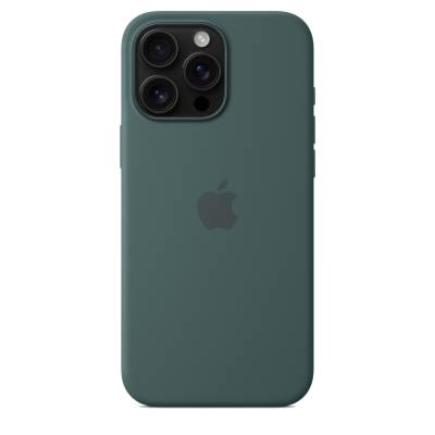 Чехол Apple iPhone 16 Pro Max Silicone Case with MagSafe - Lake Green (MA7V4)