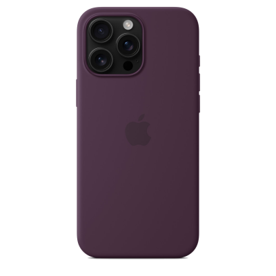 Чeхол Apple iPhone 16 Pro Max Silicone Case with MagSafe - Plum (MYYW3)
