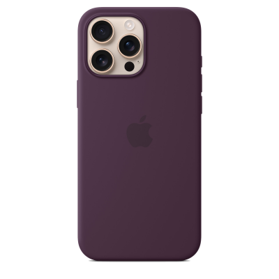 Чeхол Apple iPhone 16 Pro Max Silicone Case with MagSafe - Plum (MYYW3)