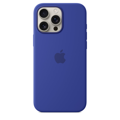 Чехол Apple iPhone 16 Pro Max Silicone Case with MagSafe - Ultramarine (MYYY3)