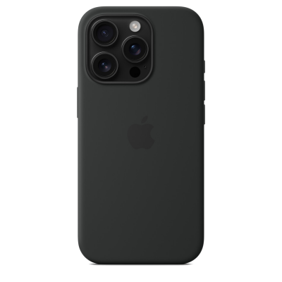 Чехол Apple iPhone 16 Pro Silicone Case with MagSafe - Black (MYYJ3)
