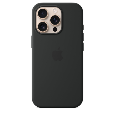 Чехол Apple iPhone 16 Pro Silicone Case with MagSafe - Black (MYYJ3)