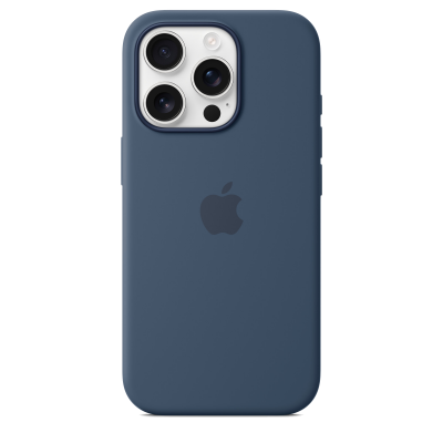 Чехол Apple iPhone 16 Pro Silicone Case with MagSafe - Denim (MYYK3)