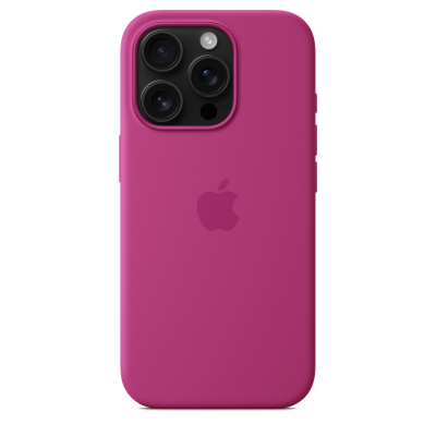 Чехол Apple iPhone 16 Pro Silicone Case with MagSafe - Fuchsia (MYYN3)