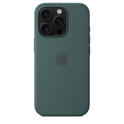 Чехол Apple iPhone 16 Pro Silicone Case with MagSafe - Lake Green (MYYR3)
