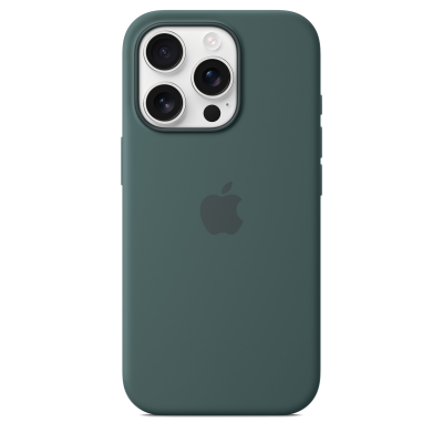 Чехол Apple iPhone 16 Pro Silicone Case with MagSafe - Lake Green (MYYR3)