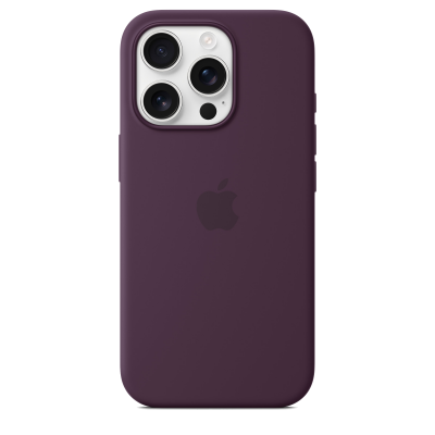 Чехол Apple iPhone 16 Pro Silicone Case with MagSafe - Plum (MYYM3)